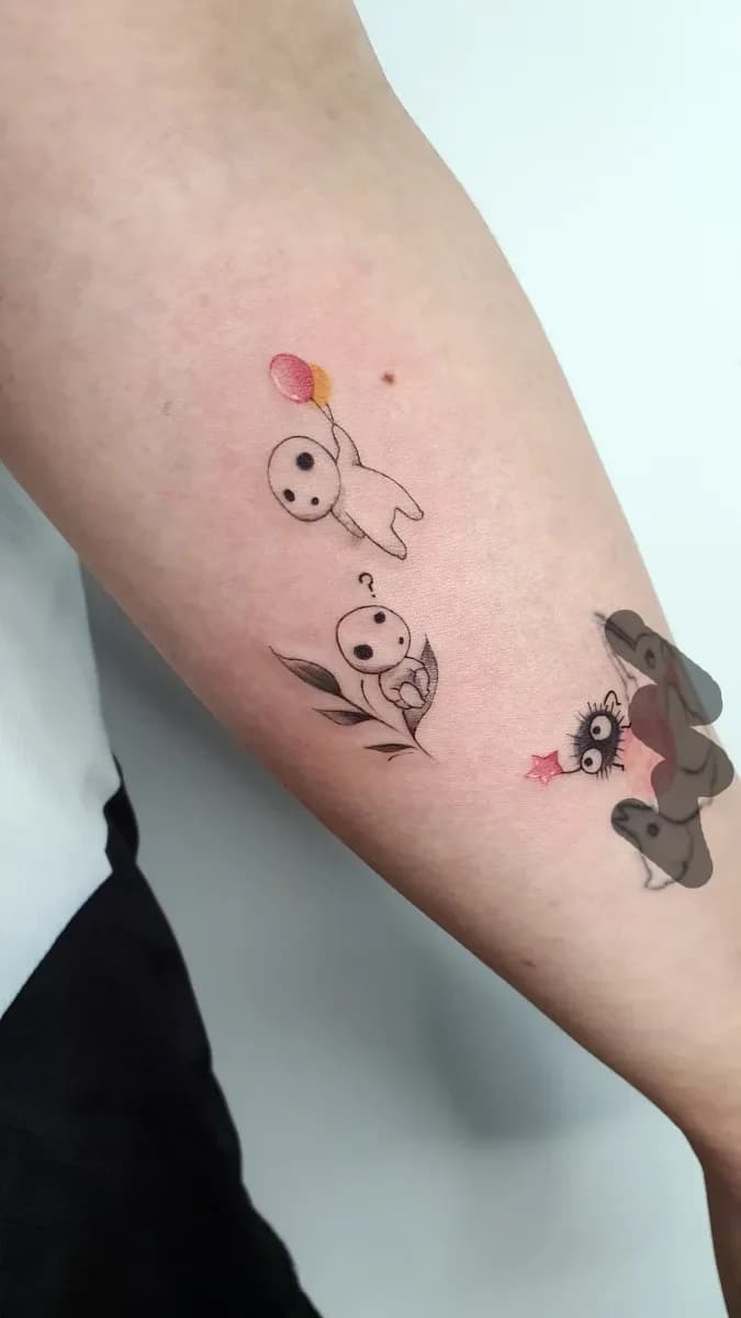 센과치히로 타투