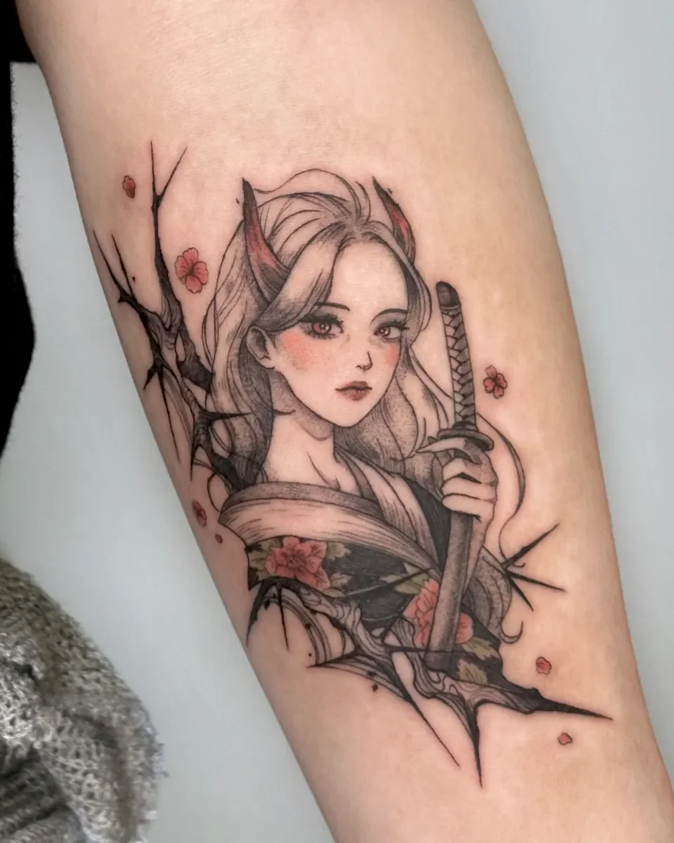 감성타투 캐릭터타투