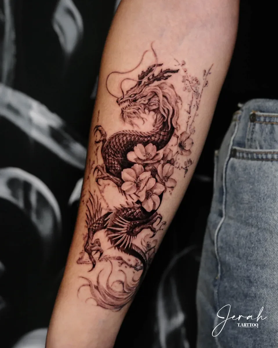 용과 매화 나무 - 1